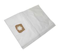 vhbw 5x sacchetto compatibile con Kärcher NT 45/1 Tact TE, NT 48/1 aspirapolvere - in microfibra, volume di 30L, 33cm x 27cm, bianco