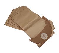 vhbw 5x sacchetto compatibile con Kärcher SE 5.100, SE 6.100, WD 2 Premium, WD 2.400 M, WD 2.500 aspirapolvere- carta Marrone