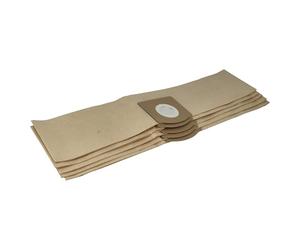 vhbw 5x sacchetto compatibile con Kärcher WD 1 Compact Battery Set, WD 1 Compact Battery aspirapolvere - carta Marrone