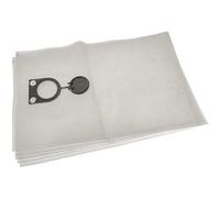 vhbw 5x sacchetto compatibile con Mafell S 25, S 25 M, S 35 M, S 50, S 50 M aspirapolvere - microfibra, 66cm x 40cm Bianco