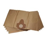 vhbw 5x sacchetto compatibile con Parkside PWD 30 A1, PNTS 35/5, PNTS 30/9 aspirapolvere - 38,5cm x 26cm Marrone