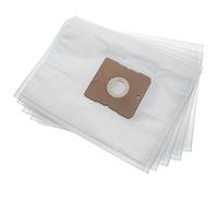 vhbw 5x sacchetto compatibile con Severin BC 7044, 7045, 7046, 7048 aspirapolvere - in microfibra, 31,2cm x 24,7cm, bianco