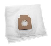 vhbw 5x sacchetto compatibile con Severin SB9015, BC7035, BR7980 aspirapolvere - microfibra, 23,8cm x 26,7cm Bianco