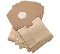 vhbw 5x sacchetto sostituisce Electrolux E6N, E6 per aspirapolvere - 28,5cm x 17,5cm Marrone