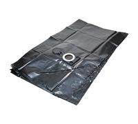 vhbw 5x sacchetto sostituisce Starmix FBPE 25-35 per aspirapolvere - 34,4cm x 23,5cm nero