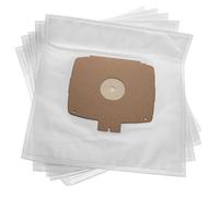 vhbw 5x sacchetto sostituisce Swirl E76 per aspirapolvere - in microfibra, 30,1cm x 30.35cm, bianco