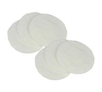 vhbw 6x tampone lucidante compatibile con Kärcher FP 202, PST 1000, FP 303, FP 222 spazzola aspirante - Set di dischi lucidanti per parquet bianco