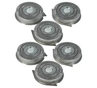 vhbw 6x testina sostituisce Philips HQ9 per rasoio elettrico, argento
