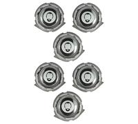 vhbw 6x testina sostituisce Philips SH30, SH30/50 per rasoio elettrico, nero/argento