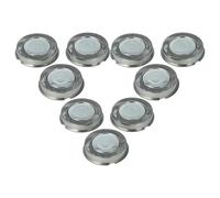vhbw 9x testina di ricambio compatibile con Philips HS165, HS250, HS155, HS255A, HS255B, HS250A, HS250B, HS260A rasoio elettrico, argento