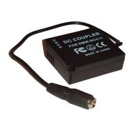 vhbw accoppiatore CC adattatore alimentazione compatibile con Leica D-Lux Typ109 alimentatore fotocamera