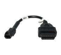 vhbw adattatore 3 pin a OBD2 16 pin compatibile con Kymco moto, scooter - 0,15 m