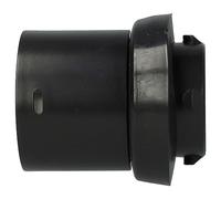 vhbw adattatore 32 mm compatibile con Nilfisk GS80, GS90, GS 80, GM Siena, GM Xtra aspirapolvere - Raccordo, attacco per tubo flessibile, nero