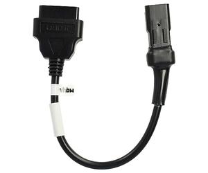vhbw adattatore 4 pin a OBD2 16 pin compatibile con Ducati Scrambler Full Throttle, Sixty2 moto - 0,2 m