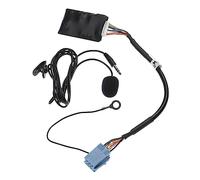 vhbw adattatore Bluetooth compatibile con Skoda Fabia 2003-2008 Symphony CD & Kassette, SatComnass autoradio - Incl. microfono, cavo jack + clip