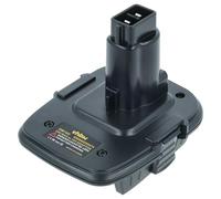 vhbw adattatore compatibile con Dewalt batteria DW9099, DC9096, DC9098, DC9099, DW9096 batterie 20 V Li-Ion