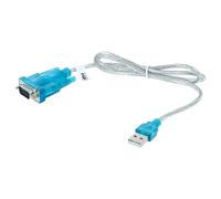 vhbw adattatore da USB 2.0 a presa seriale compatibile con computer desktop, laptop - Cavo adattatore USB-RS232, 80 cm