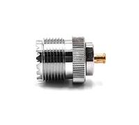 vhbw adattatore MCX (m) su porta UHF PL-259 per dispositivi LAN, cavi coassiali, antenne WiFi, ricevitori e trasmettitori scanner, palmari - HF