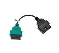 vhbw Adattatore OBD A1 OBD1 a 16 Pin a OBD2 Compatibile con Fiat Marea, Multipla, Albea, Bravo, Doblo, Panda, Ducato - 17 cm