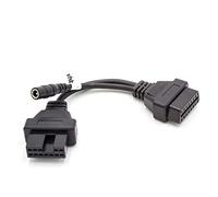 vhbw adattatore OBD1 12 pin a OBD2 compatibile con Hyundai 12 Pin - 19,8 cm