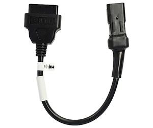 vhbw Adattatore OBD2 4 Pin su OBD2 16Pin Compatibile con Ducati Multistrada 1200 DVT, 1200 S, 1200 Moto - 20 cm