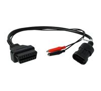 vhbw Adattatore OBD2 OBD1 a 3 Pin a OBD2 Compatibile con Alfa Romeo Auto - 30 cm