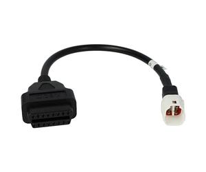 vhbw Adattatore OBD2 OBD2 4 Pin su OBD2 16Pin Compatibile con Yamaha MT09 SP (2016-2019), MT10, MT10 SP (2016-2019) Moto, Scooter - 30 cm