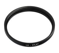 vhbw Adattatore per filtro 37 mm sostituisce Panasonic DMW-FA1, DMW-FA1E, DMW-FA1GU, LA-37LX7 per obiettivo della fotocamera - adattatore