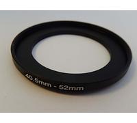 vhbw adattatore per filtro step UP 40.5mm-52mm nero per fotocamera Sony E 16-50 mm 3.5-5.6 OSS PZ (SEL-P1650).