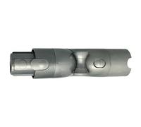 vhbw adattatore snodabile compatibile con Dyson V8 Absolute, V8 Absolute (old model), V8 Absolute + aspirapolvere - grigio/rosso