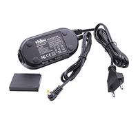 vhbw alimentatore, cavo di alimentazione compatibile con Canon Powershot SX530 HS, SX540HS fotocamera, SLR - 2 m + accoppiatore DC