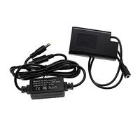 vhbw alimentatore, cavo USB sostituisce Panasonic DMW-AC10 per fotocamera, SLR + accoppiatore DC (sostituisce Panasonic DMW-DCC16), 2m