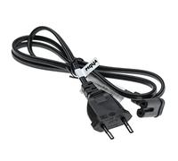 vhbw Alimentatore con Spina Tedesca sostituisce Samsung UN55HU7200 per Monitor Computer Stampante - Connettore C7, 1 m, angolare 90°