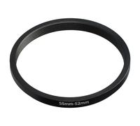 vhbw anello adattatore step-down 55 mm a 52 mm compatibile con Meyer-Optik-Görlitz F2/35 mm Figmentum fotocamera - Adattatore filtro, metallo
