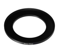 vhbw anello adattatore step-up da 55 mm a 77 mm compatibile con obiettivo fotocamera - Adattatore filtro, metallo, nero