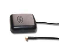 vhbw antenna GPS compatibile con Airis PDA 509 navigatore con connettore MMCX - Base magnetica, 5 m, nero