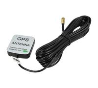 vhbw antenna GPS compatibile con Audi RNS E, RNS D navigatore con connettore porta SMB - Base magnetica, 5 m, nero