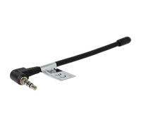vhbw antenna GPS compatibile con Becker Traffic Assist 7928, 7827, 7927 navigatore - Antenna TMC a 90°, con connettore jack da 3,5 mm, nero