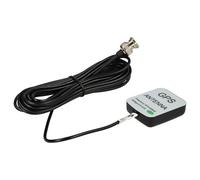 vhbw antenna GPS compatibile con Garmin GPSCom 170 navigatore con connettore BNC - Base magnetica, 5 m, nero