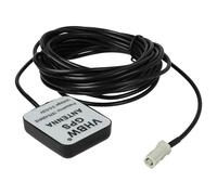 vhbw antenna GPS compatibile con JVC KW-NT30, KW-NT3 navigatore con connettore AVIC - Base magnetica, 5 m, nero