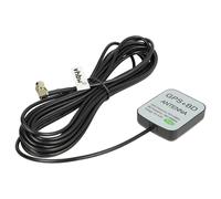 vhbw antenna GPS compatibile con Trimble CrossCheck 1900, GPRS, CDPD navigatore con connettore SMA - Base magnetica, 5 m, nero