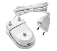 vhbw base di ricarica compatibile con Philips Sonicare ProtectiveClean 4500 HX6838/92, 4500 HX6839/24, 4500 HX6839/28 spazzolino elettrico