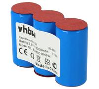 vhbw Batteria 3000mAh (3,6V) per forbici da legno Gardena 8800, 8808, 8810, Wolf Garten Rasenschere come Accu45, Accu60.