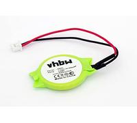 vhbw batteria bios compatibile con Asus L3000D(L3D), L3800, M2400, M2400E (M2E), S8200(S82A), S8600(S86A) computer (200mAh, 3V, Li-Ion)