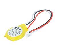 vhbw batteria bios compatibile con Dell Latitude E6400, E6410, E6500, E6510, E5400, E4300 computer (200mAh, 3V, Li-Ion)