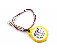 vhbw batteria bios compatibile con Dell Latitude E6400, E6410, E6500, E6510, E5400, E4300 computer (200mAh, 3V, Li-Ion)