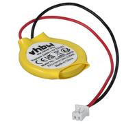 vhbw batteria bios sostituisce Dell 077-A00, 0MR652, GC02001DR0, MR652, 313-020, 313-032 per computer notebook (200mAh, 3V, Li-Ion)