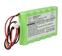 vhbw batteria compatibile con Ademco WALYNX-RCHB-SC, WALYNX-RHCB-HC sistema d'allarme (1500mAh, 7,2V, NiMH)
