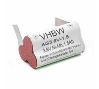 vhbw batteria compatibile con AEG Electrolux Junior 2.0 aspirapolvere (1500mAh, 3,6V, NiMH)