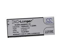 vhbw batteria compatibile con Alcatel 1 Dual SIM smartphone cellulare (1900mAh, 3,8V, Li-Ion)